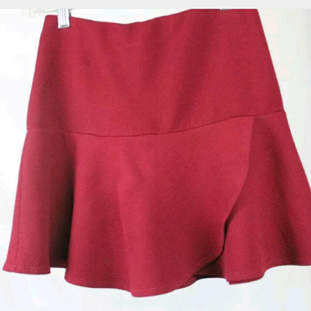 Charlotte Russe Pleated Mini Skirt